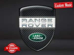 Land Rover Logosticker Racing Anpassbar Hochwertig Gedruckt